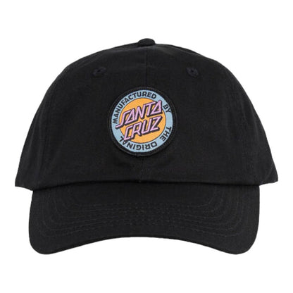 Santa Cruz MFG Dot Retro Womens Cap - Black