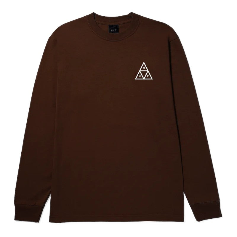 HUF Set TT Longsleeve - Espresso