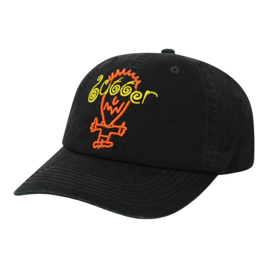 Butter Goods Dizzy 6 Panel Cap - Black