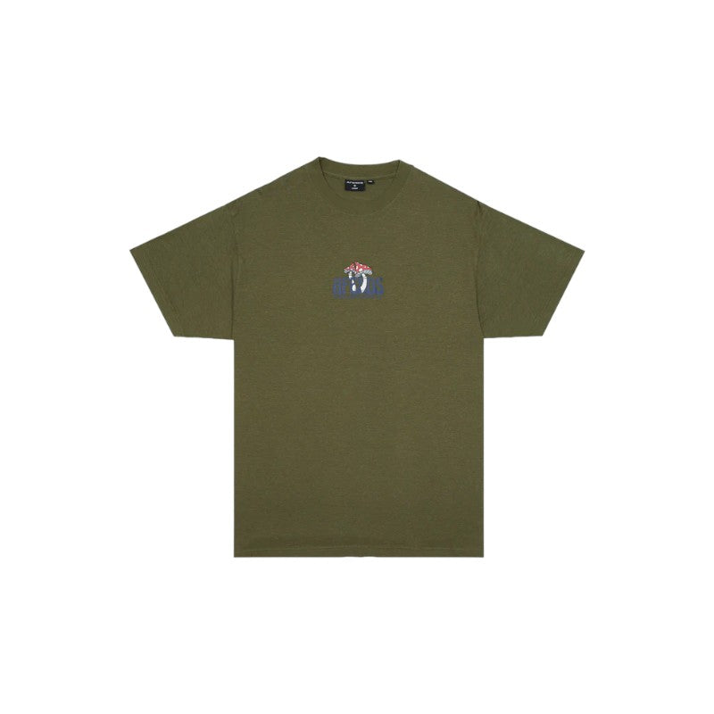 Afends Let It Grow Tee - Military Green