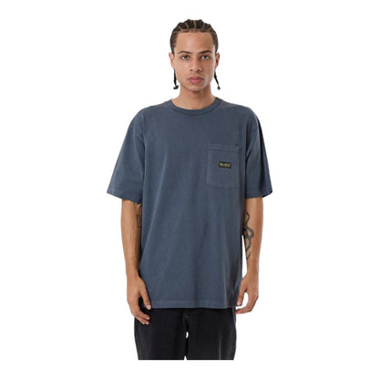 Thrills Union Oversize Pocket Tee - Light Petrol