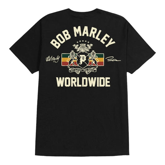 PRIMITIVE X BOB MARLEY HERITAGE TEE - BLACK