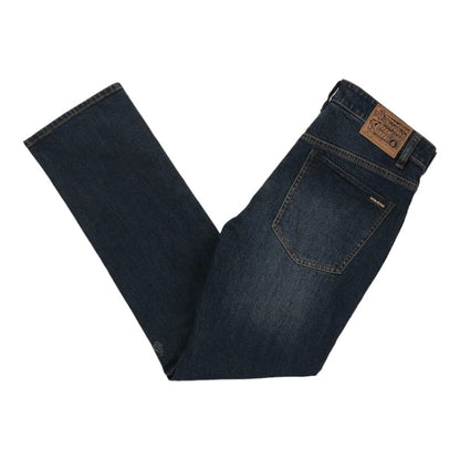 Volcom Solver Denim Pants - New Vintage Blue