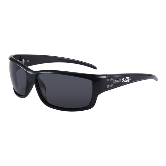 ALC Duel Sunglasses Polarized - Black Frame/Smoke Lens