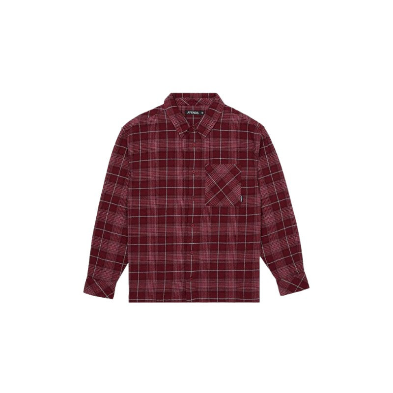 Afends Questions Flannel Shirt - Port