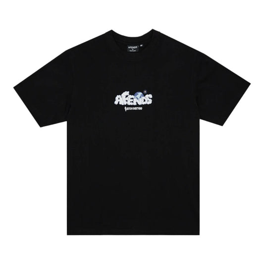 Afends Chem Trails Retro Fit Tee - Black