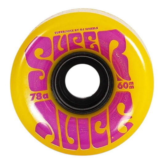 OJ Super Juice 78a Wheels - Yellow 60mm