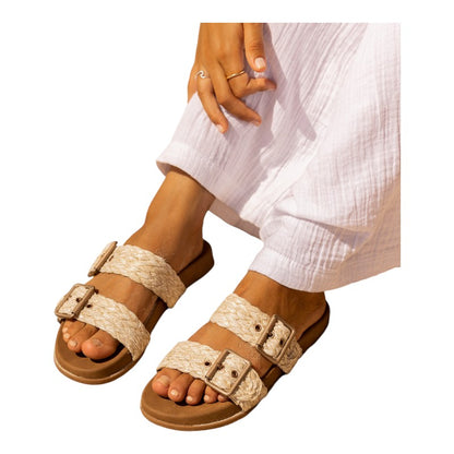 Roxy Into Summer Sandals - Natural