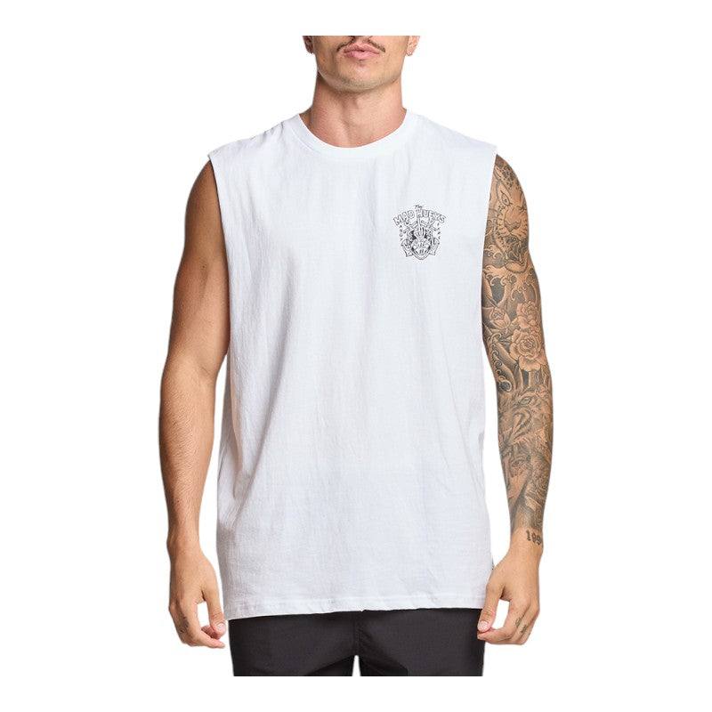 Mad Hueys Ahoy Fkrs Muscle - White