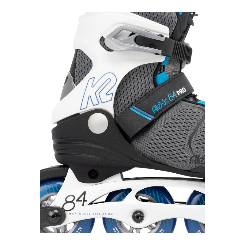 K2 Alexis 84 Pro Women’s Inline Skates - Grey/Blue