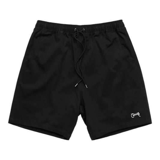 Crate Stamp Walk Shorts - Black