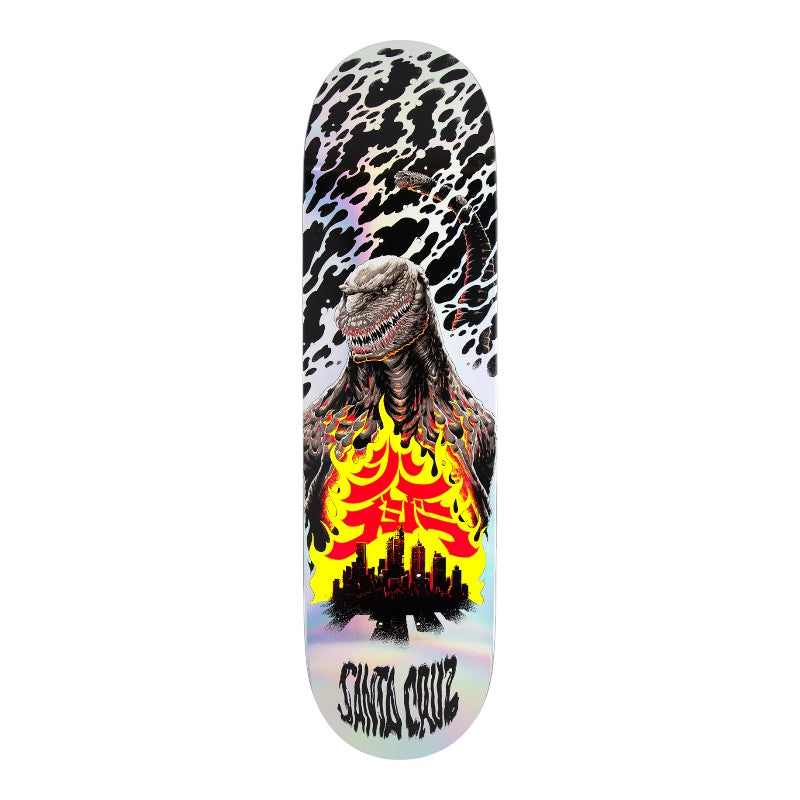 Santa Cruz X Godzilla Deck - Shin Knox Firepit 8.5"