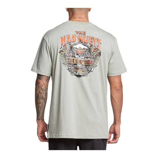 Mad Hueys The Island Captain Tee - Faded Dust