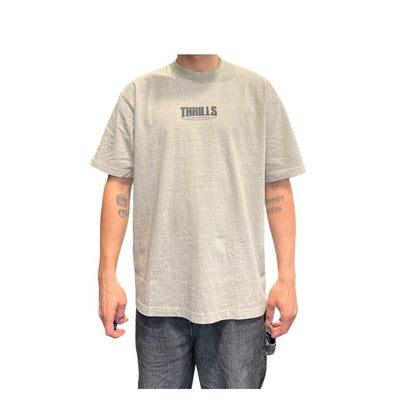 Thrills Shelter Reality Oversize Tee - Fog