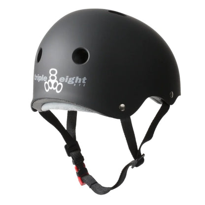 Triple 8 THE Certified Helmet SS - Matte Black