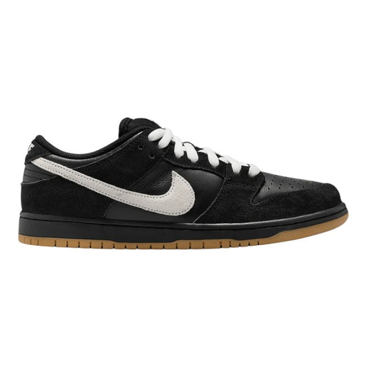 Nike SB Dunk Low Pro - Black/White/Black Gum/Light Brown