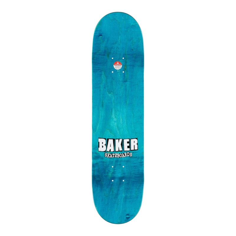 Baker Deck Brand Logo White 8.0"