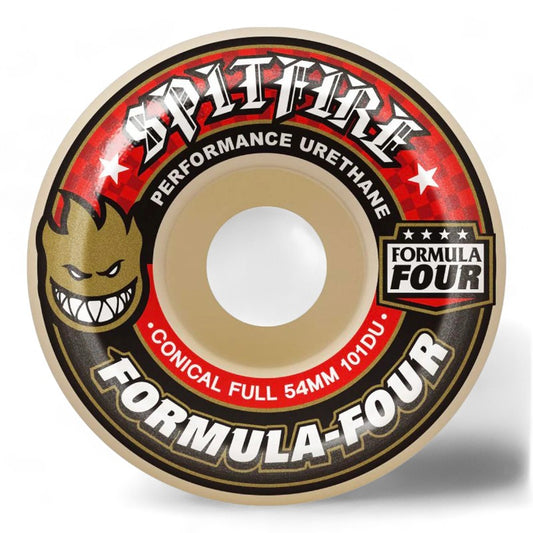 Spitfire Wheels Formula4 101D Conical Full - 54mm