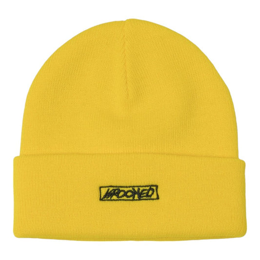 Krooked Moonsmile Beanie - Yellow