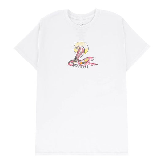 Krooked Snake Tee - White