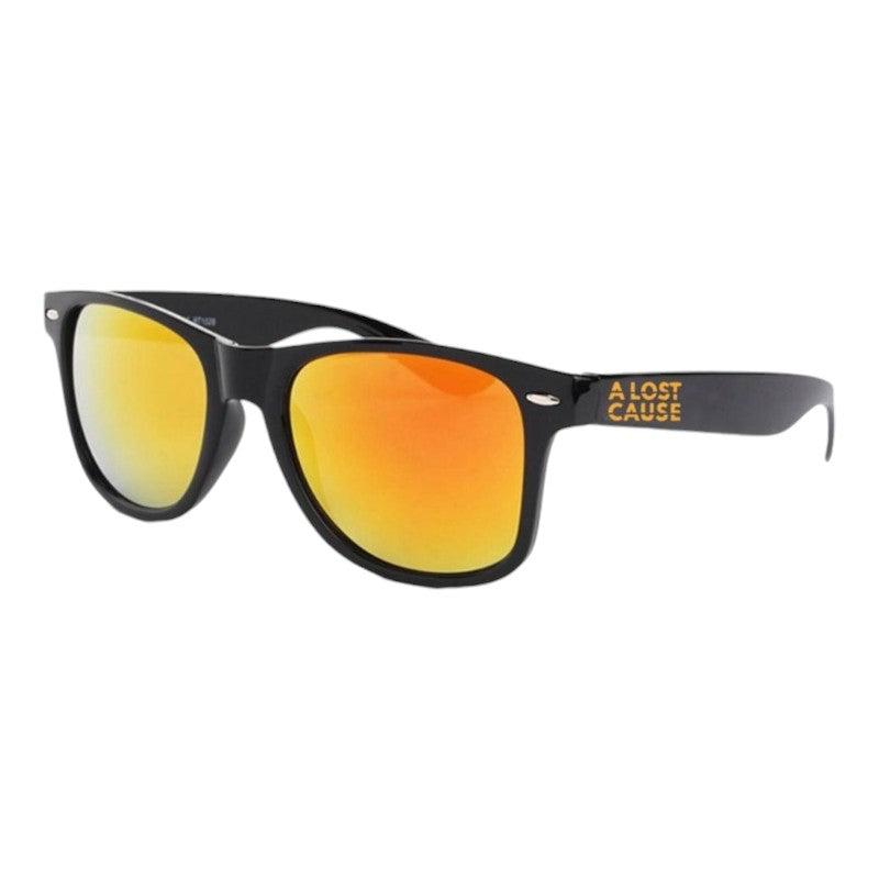 ALC Brushed Sunglasses - Black/Orange