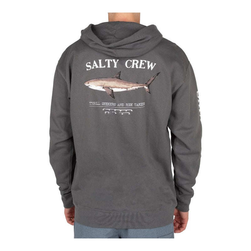 Salty Crew Bruce Hood Fleece Charcoal