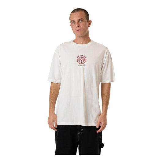 Thrills Hidden Agenda Oversize Fit Tee - Dirty White