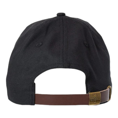 Thrills Union 6 Panel Cap - Black Herringbone