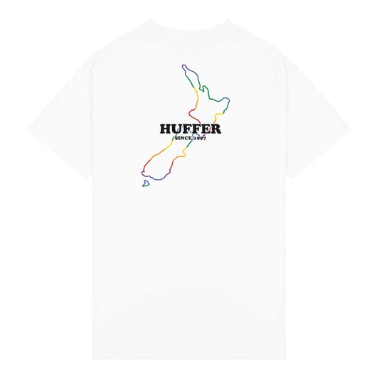 Huffer Sup Tee 190 Landed - White