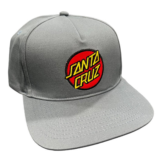 Santa Cruz Classic Dot Patch Cap - Slate