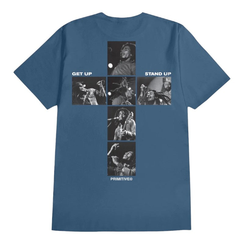 PRIMITIVE X BOB MARLEY KING TEE – SLATE