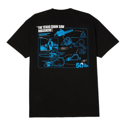 Huf X Texas Chainsaw Massacre Fear Tee - Black