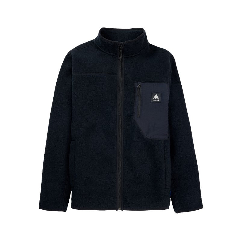 Burton Cinder Full-Zip Fleece – True Black