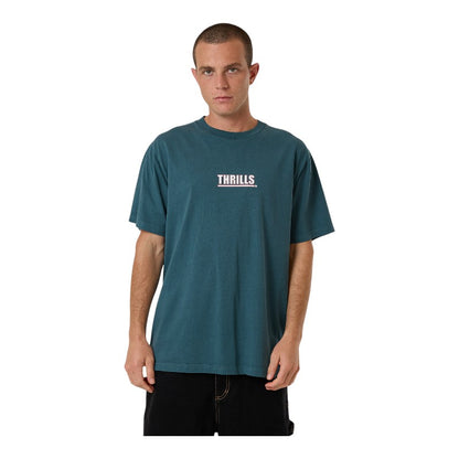 Thrills Logic Merch Fit Tee - Atlantic Deep