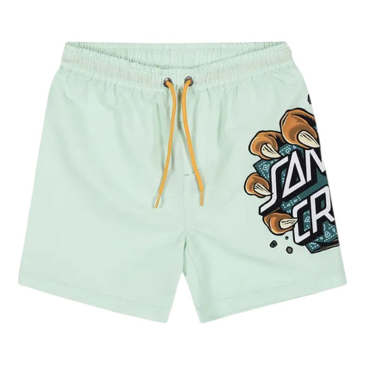 Santa Cruz Youth Johnson Beast Dot Boardshorts - Aqua